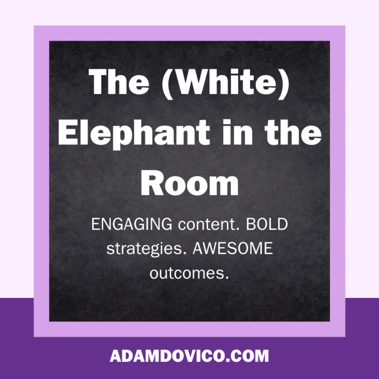 The (White) Elephant in the Room
