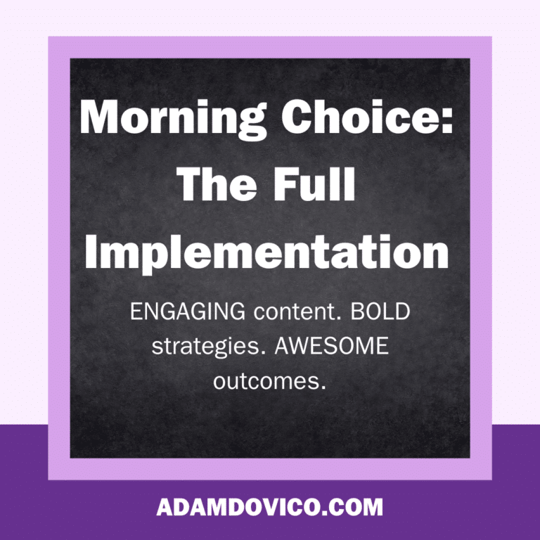 Morning Choice: The Full Implementation
