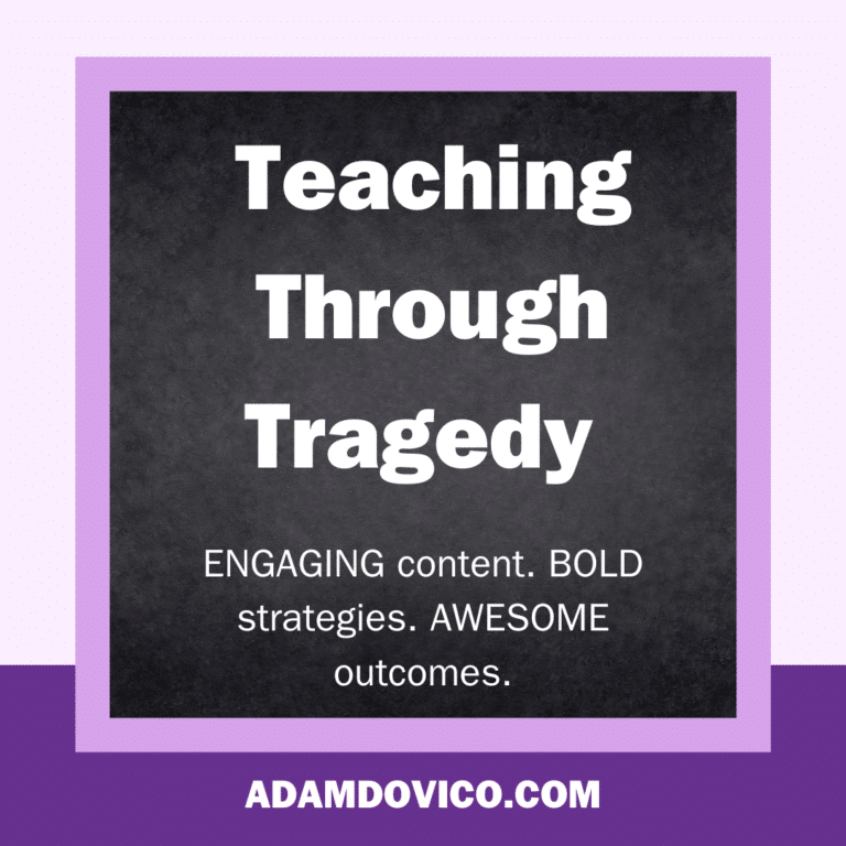 Teaching Through Tragedy